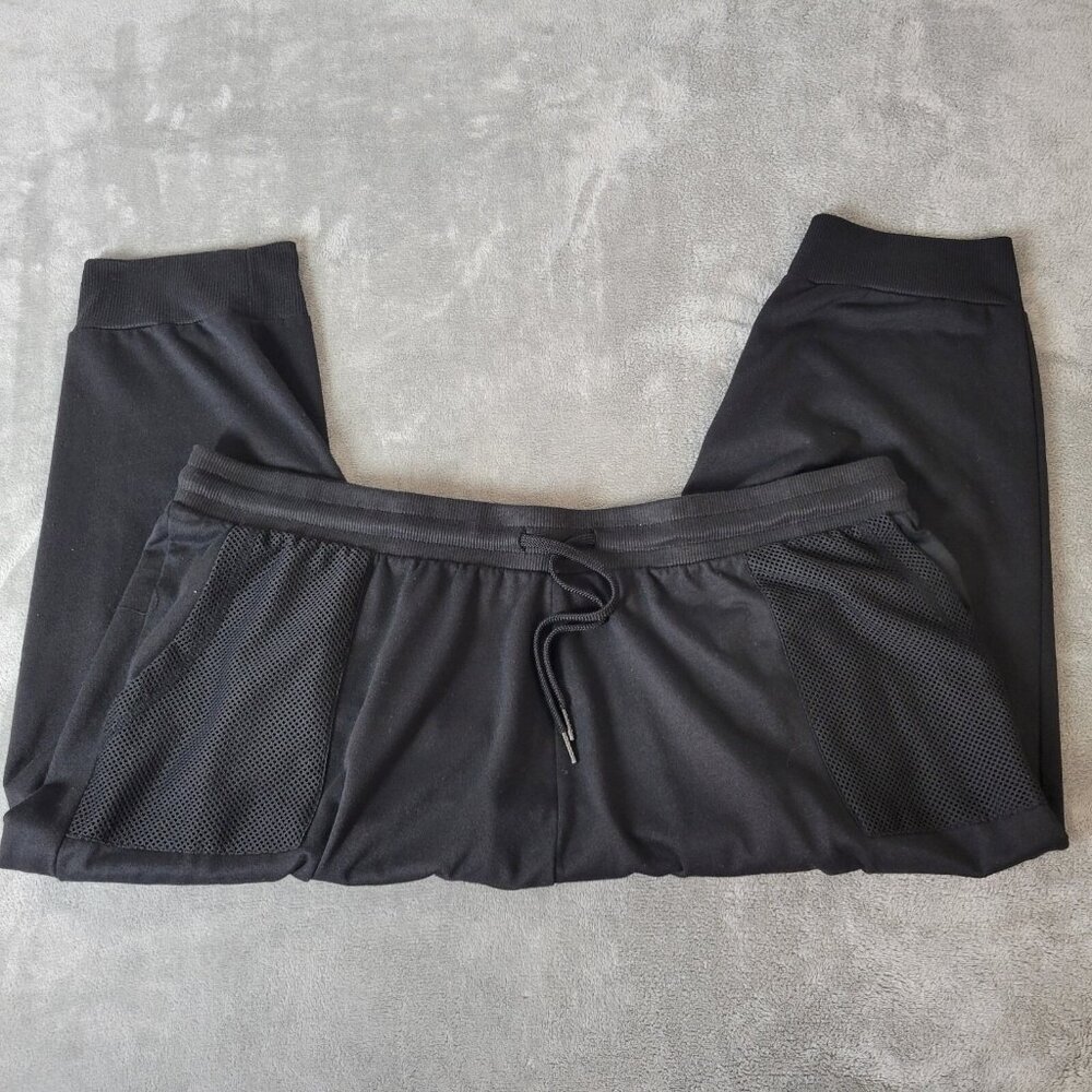 Daisy Fuentes Women's Plus 3X Black Capri Pants Pull On Straight Leg CAP52E